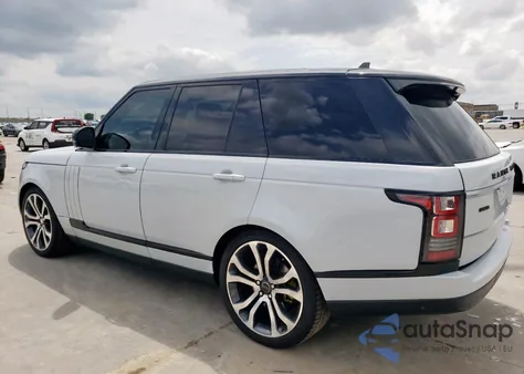 2016 Land Rover Range Rover Hse from USA, damaged, VIN SALGS2KF4GA259951